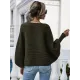 Casual Loose 6 Colors Off-The-Shoulder Long Sleeves Sweater Top Casual Loose 6 Colors Off-The-Shoulder Long Sleeves Sweater Top