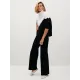 Original Loose Split-Joint Contrast Color High-Neck Long Sleeves Sweater Top Original Loose Split-Joint Contrast Color High-Neck Long Sleeves Sweater Top