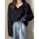Casual Simple 6 Colors V-Neck Long Sleeves Sweater Top Casual Simple 6 Colors V-Neck Long Sleeves Sweater Top