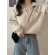 Casual Simple 6 Colors V-Neck Long Sleeves Sweater Top Casual Simple 6 Colors V-Neck Long Sleeves Sweater Top