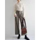 Simple Loose Solid Color High-Neck Sweater Simple Loose Solid Color High-Neck Sweater