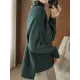 Original Irregular 7 Colors High-Neck Long Sleeves Sweater Top Original Irregular 7 Colors High-Neck Long Sleeves Sweater Top