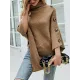 Casual 7 Colors High-Neck Sweater Cape Casual 7 Colors High-Neck Sweater Cape