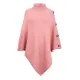 Casual 7 Colors High-Neck Sweater Cape Casual 7 Colors High-Neck Sweater Cape