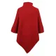 Casual 7 Colors High-Neck Sweater Cape Casual 7 Colors High-Neck Sweater Cape
