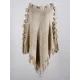 Original 6 Colors Tassels Embroidered Round-Neck Sweater Cape Original 6 Colors Tassels Embroidered Round-Neck Sweater Cape