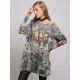 Urban Colorful Knitting Printed Long Sleeves Sweater Urban Colorful Knitting Printed Long Sleeves Sweater