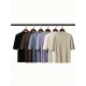 15 Colors Knitting Solid Color High-Neck Short Sleeves Pullover 15 Colors Knitting Solid Color High-Neck Short Sleeves Pullover