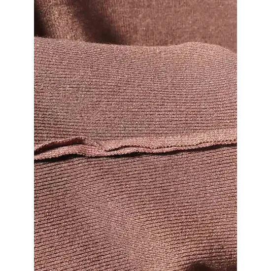 15 Colors Knitting Solid Color High-Neck Short Sleeves Pullover 15 Colors Knitting Solid Color High-Neck Short Sleeves Pullover