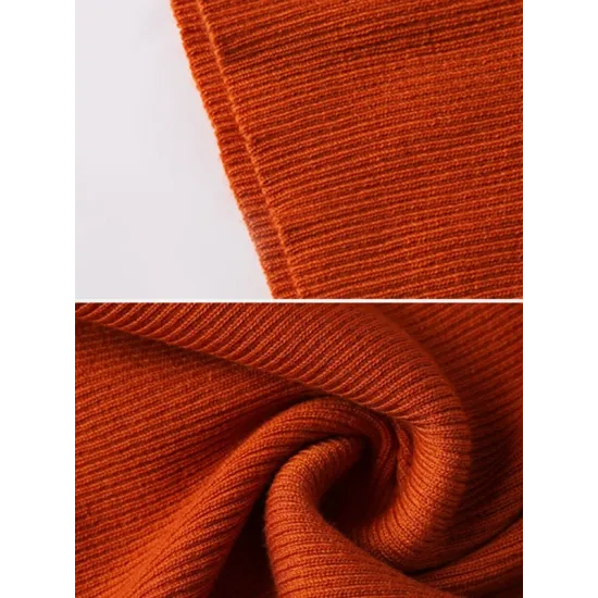 10 Colors Simple Knitting Solid Color High-Neck Pullover 10 Colors Simple Knitting Solid Color High-Neck Pullover
