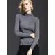 7 Colors Simple Knitting Solid Color High-Neck Sweater 7 Colors Simple Knitting Solid Color High-Neck Sweater