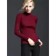 7 Colors Simple Knitting Solid Color High-Neck Sweater 7 Colors Simple Knitting Solid Color High-Neck Sweater