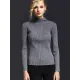 7 Colors Simple Knitting Solid Color High-Neck Sweater 7 Colors Simple Knitting Solid Color High-Neck Sweater