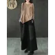 Simple Loose Long Sleeves Solid Color Round-Neck Sweater Tops Simple Loose Long Sleeves Solid Color Round-Neck Sweater Tops