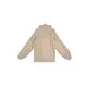 Simple Long Sleeves Loose Jacquard Solid Color High-Neck Sweater Tops Simple Long Sleeves Loose Jacquard Solid Color High-Neck Sweater Tops