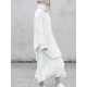Loose Solid Knitting High-neck Long Sweater Loose Solid Knitting High-neck Long Sweater