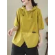 Drawstring Split-Joint Loose Short Sleeves Hooded T-Shirts Drawstring Split-Joint Loose Short Sleeves Hooded T-Shirts