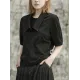 Solid Color Loose Short Sleeves T-Shirts Tops