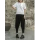 Solid Color Loose Short Sleeves T-Shirts Tops
