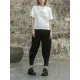 Solid Color Loose Short Sleeves T-Shirts Tops