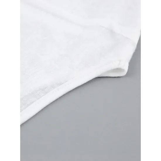 Pleated Solid Color Long Sleeves Skinny Round-Neck T-Shirts Pleated Solid Color Long Sleeves Skinny Round-Neck T-Shirts