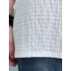 Solid Color Split-Joint Batwing Sleeves Loose Round-neck T-Shirts Tops