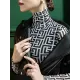 Gauze Printed Long Sleeves Skinny High-Neck T-Shirts Gauze Printed Long Sleeves Skinny High-Neck T-Shirts