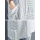 Striped Loose Short Sleeves Round-Neck T-Shirts Striped Loose Short Sleeves Round-Neck T-Shirts
