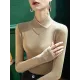 Solid Color Long Sleeves Skinny V-neck T-Shirts Tops Solid Color Long Sleeves Skinny V-neck T-Shirts Tops