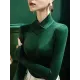 Solid Color Long Sleeves Skinny V-neck T-Shirts Tops Solid Color Long Sleeves Skinny V-neck T-Shirts Tops