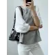 Split-Joint Half Sleeves Loose Round-Neck T-Shirts Split-Joint Half Sleeves Loose Round-Neck T-Shirts
