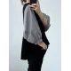 Split-Joint Half Sleeves Loose Round-Neck T-Shirts Split-Joint Half Sleeves Loose Round-Neck T-Shirts
