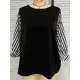 Split-Joint Half Sleeves Loose Round-Neck T-Shirts Split-Joint Half Sleeves Loose Round-Neck T-Shirts