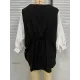 Split-Joint Half Sleeves Loose Round-Neck T-Shirts Split-Joint Half Sleeves Loose Round-Neck T-Shirts