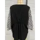 Split-Joint Half Sleeves Loose Round-Neck T-Shirts Split-Joint Half Sleeves Loose Round-Neck T-Shirts