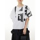 Printed Loose Short Sleeves Round-neck T-Shirts Tops Printed Loose Short Sleeves Round-neck T-Shirts Tops