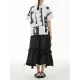 Printed Loose Short Sleeves Round-neck T-Shirts Tops Printed Loose Short Sleeves Round-neck T-Shirts Tops