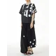 Printed Loose Short Sleeves Round-neck T-Shirts Tops Printed Loose Short Sleeves Round-neck T-Shirts Tops