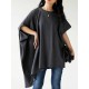 Solid Color Batwing Sleeves Half Sleeves Round-Neck T-Shirts Tops Solid Color Batwing Sleeves Half Sleeves Round-Neck T-Shirts Tops