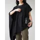 Solid Color Batwing Sleeves Half Sleeves Round-Neck T-Shirts Tops Solid Color Batwing Sleeves Half Sleeves Round-Neck T-Shirts Tops