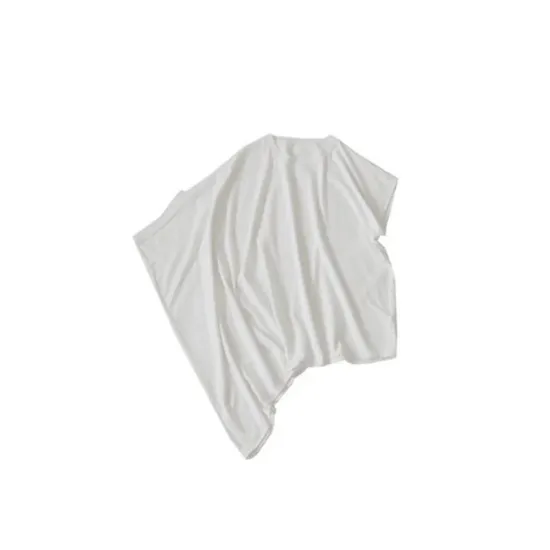 Solid Color Batwing Sleeves Half Sleeves Round-Neck T-Shirts Tops Solid Color Batwing Sleeves Half Sleeves Round-Neck T-Shirts Tops