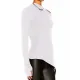 Stylish Solid Color One-Shoulder Long Sleeves T-Shirt Top Stylish Solid Color One-Shoulder Long Sleeves T-Shirt Top