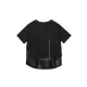 Printing Split-Joint False Two Loose Round-neck T-Shirts Tops Printing Split-Joint False Two Loose Round-neck T-Shirts Tops