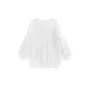 High-Low Sleeves See-Through Solid Color Round-Neck T-Shirts Tops High-Low Sleeves See-Through Solid Color Round-Neck T-Shirts Tops