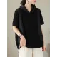 Drawstring Solid Color Split-Joint Hooded Loose Hooded T-Shirts Tops Drawstring Solid Color Split-Joint Hooded Loose Hooded T-Shirts Tops