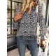 Casual Loose Floral Printed V-Neck T-Shirt Casual Loose Floral Printed V-Neck T-Shirt