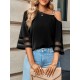 Casual Loose Half Sleeves Solid Color One-Shoulder T-Shirts Tops Casual Loose Half Sleeves Solid Color One-Shoulder T-Shirts Tops