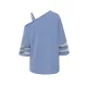 Casual Loose Half Sleeves Solid Color One-Shoulder T-Shirts Tops Casual Loose Half Sleeves Solid Color One-Shoulder T-Shirts Tops