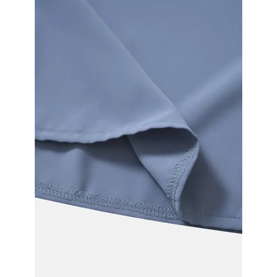 Casual Loose Half Sleeves Solid Color One-Shoulder T-Shirts Tops Casual Loose Half Sleeves Solid Color One-Shoulder T-Shirts Tops