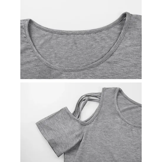Original Creation Short Sleeves Hollow Solid Color Round-Neck T-Shirts Tops Original Creation Short Sleeves Hollow Solid Color Round-Neck T-Shirts Tops